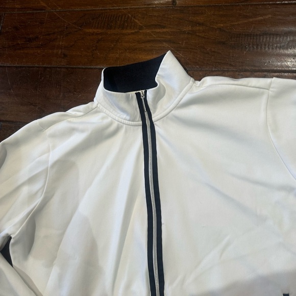 Vintage Lady Foot Locker White and Black Utility Jacket - Picture 3 of 5